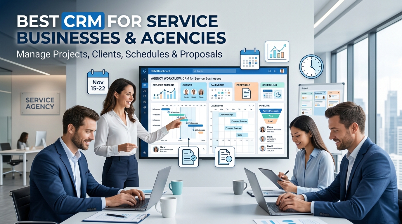 Best CRM for Service Businesses and Agencies