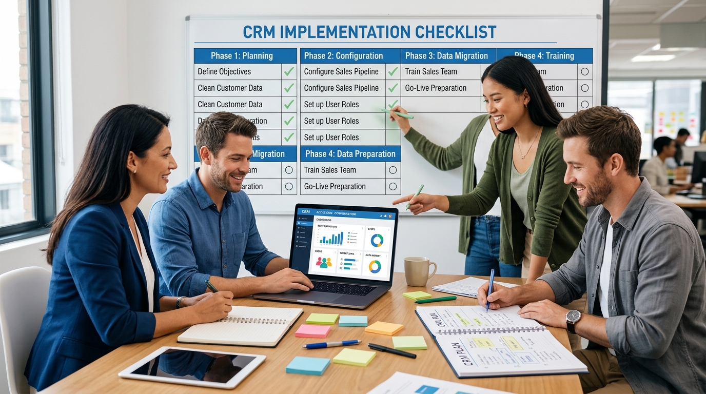 CRM Implementation Checklist for a Small Team