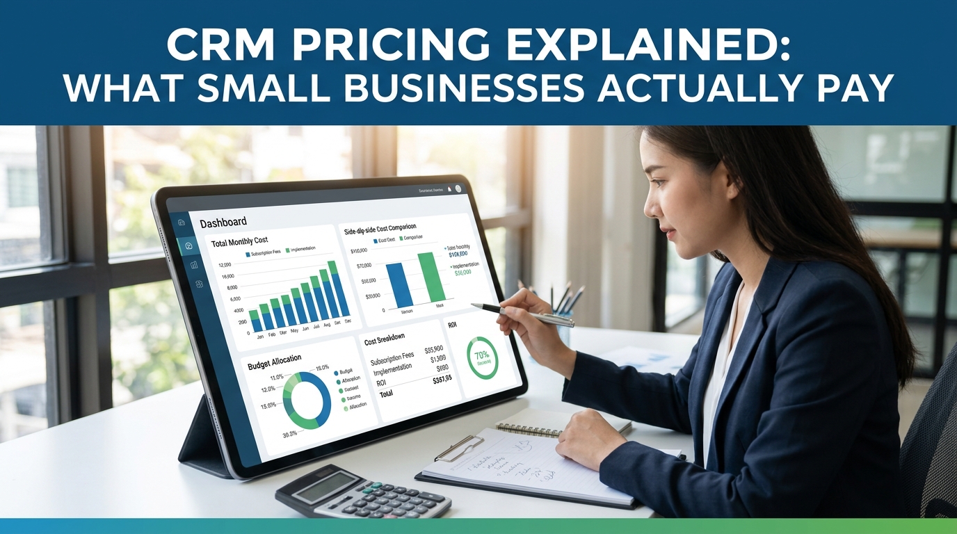 CRM Pricing Explained: What Small Businesses Actually Pay