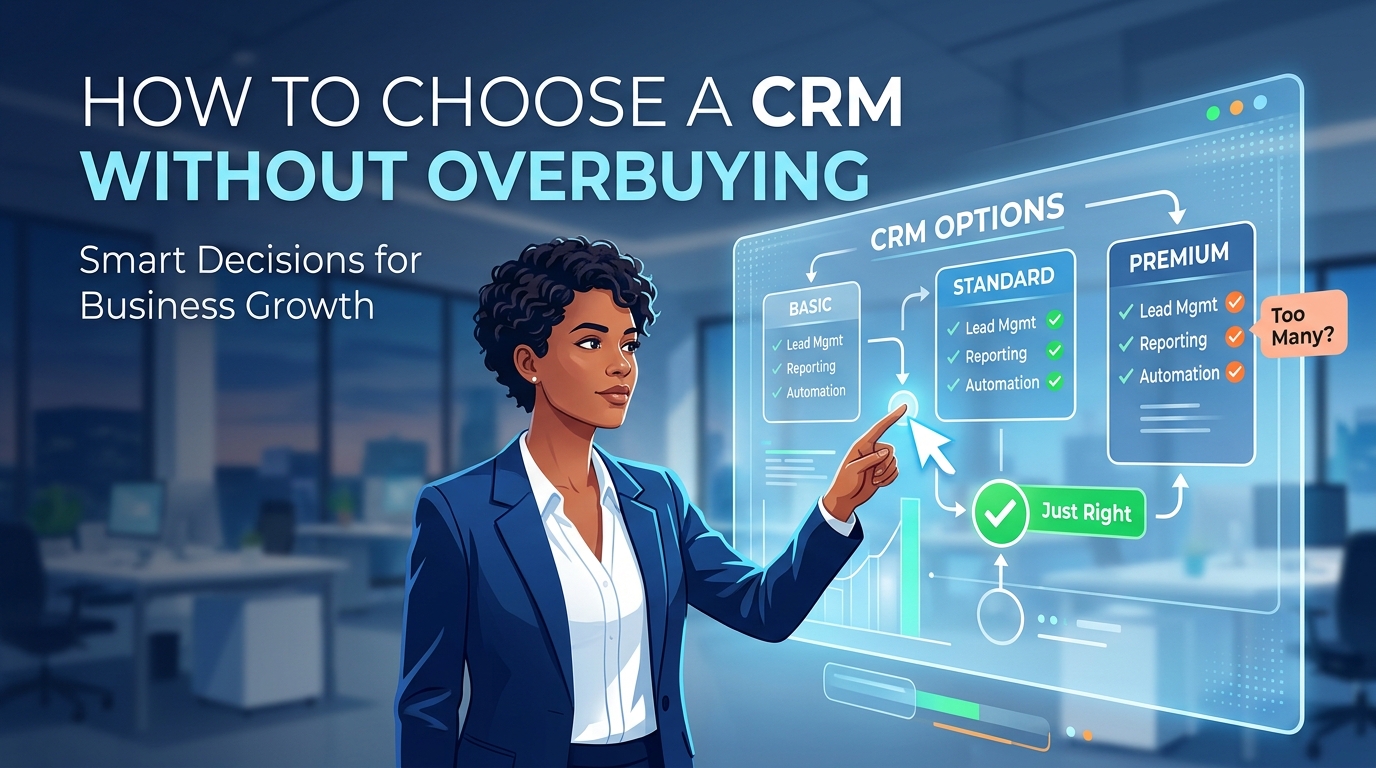 How to Choose a CRM Without Overbuying